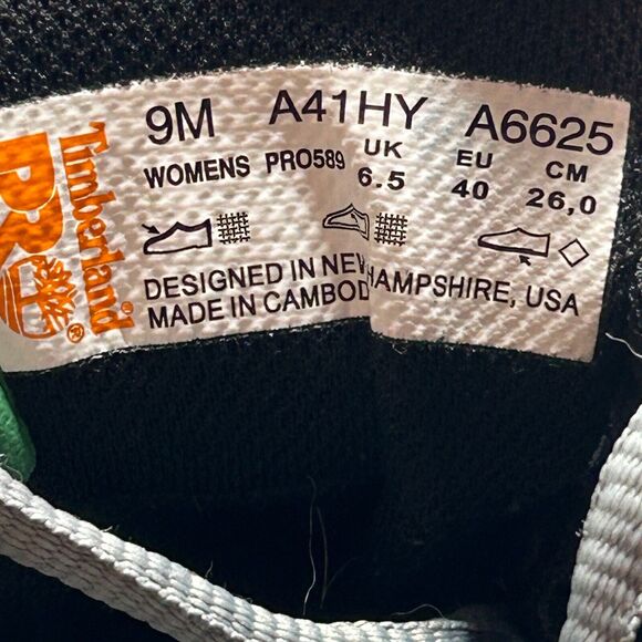 Timberland PRO Flex Lace Up Radius CT Multicolor Shoes A41HY Women's 9M - Picture 10 of 10